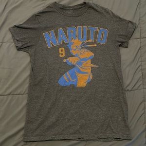 Grey Naruto shippuden collection t shirt, size: Men’s small